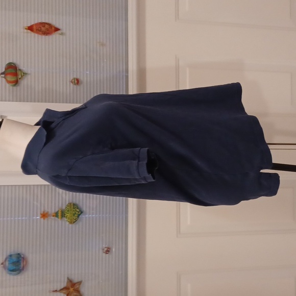 4/$60 Navy Blue Cotton Polo Shirt - Size Small - Picture 3 of 7